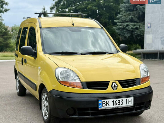 Желтый Рено Кенгу, объемом двигателя 1.46 л и пробегом 298 тыс. км за 3600 $, фото 22 на Automoto.ua