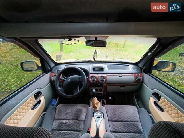 Желтый Рено Кенгу, объемом двигателя 1.5 л и пробегом 260 тыс. км за 4200 $, фото 5 на Automoto.ua