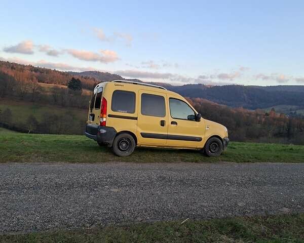 Жовтий Рено Кєнгу, об'ємом двигуна 1.46 л та пробігом 140 тис. км за 4493 $, фото 5 на Automoto.ua