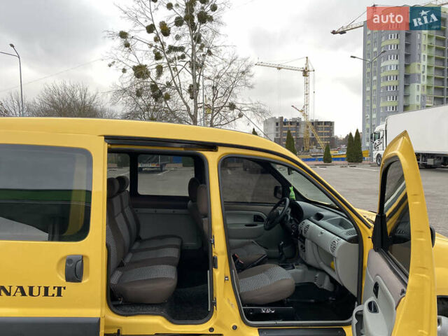Жовтий Рено Кєнгу, об'ємом двигуна 1.46 л та пробігом 280 тис. км за 4199 $, фото 39 на Automoto.ua