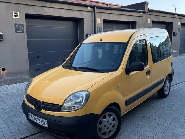 Рено Кєнгу 2007 у Каменце-Подольском на Automoto.ua Жовтий Рено Кєнгу, об'ємом двигуна 1.5 л та пробігом 320 тис. км за 3850 $, фото 1 на Automoto.ua