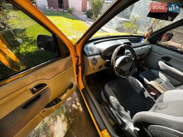 Жовтий Рено Кєнгу, об'ємом двигуна 1.46 л та пробігом 232 тис. км за 4300 $, фото 27 на Automoto.ua