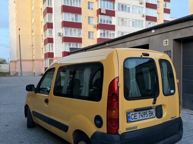 Рено Кєнгу 2007 у Каменце-Подольском на Automoto.ua Жовтий Рено Кєнгу, об'ємом двигуна 1.5 л та пробігом 320 тис. км за 3850 $, фото 2 на Automoto.ua