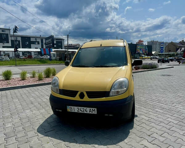 Желтый Рено Кенгу, объемом двигателя 1.5 л и пробегом 260 тыс. км за 4700 $, фото 2 на Automoto.ua