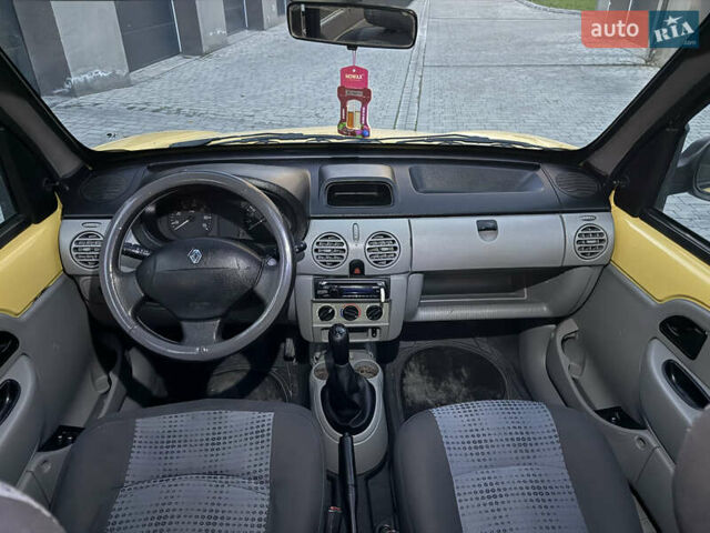 Рено Кєнгу 2007 у Каменце-Подольском на Automoto.ua Жовтий Рено Кєнгу, об'ємом двигуна 1.46 л та пробігом 325 тис. км за 3850 $, фото 15 на Automoto.ua