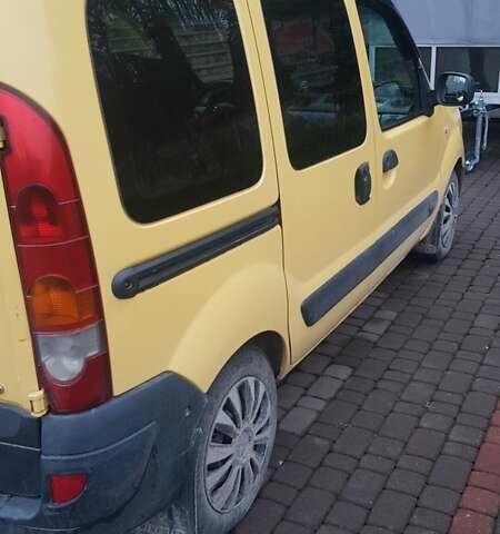 Желтый Рено Кенгу, объемом двигателя 1.5 л и пробегом 230 тыс. км за 4200 $, фото 3 на Automoto.ua