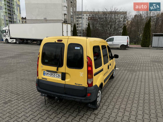 Жовтий Рено Кєнгу, об'ємом двигуна 1.46 л та пробігом 280 тис. км за 4199 $, фото 52 на Automoto.ua