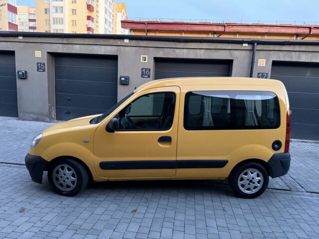 Рено Кєнгу 2007 у Каменце-Подольском на Automoto.ua Жовтий Рено Кєнгу, об'ємом двигуна 1.5 л та пробігом 320 тис. км за 3850 $, фото 3 на Automoto.ua