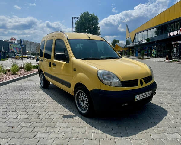 Желтый Рено Кенгу, объемом двигателя 1.5 л и пробегом 260 тыс. км за 4700 $, фото 1 на Automoto.ua