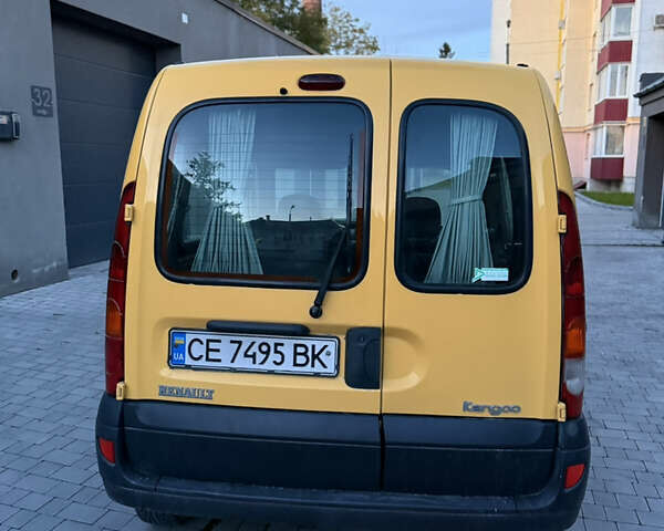 Рено Кєнгу 2007 у Каменце-Подольском на Automoto.ua Жовтий Рено Кєнгу, об'ємом двигуна 1.46 л та пробігом 325 тис. км за 3850 $, фото 4 на Automoto.ua