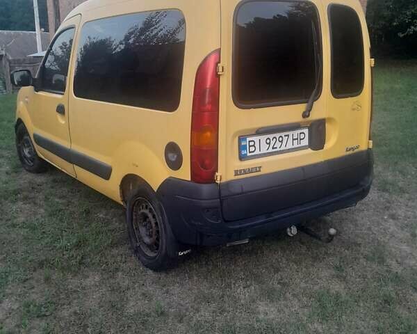 Жовтий Рено Кєнгу, об'ємом двигуна 1.5 л та пробігом 150 тис. км за 3800 $, фото 7 на Automoto.ua