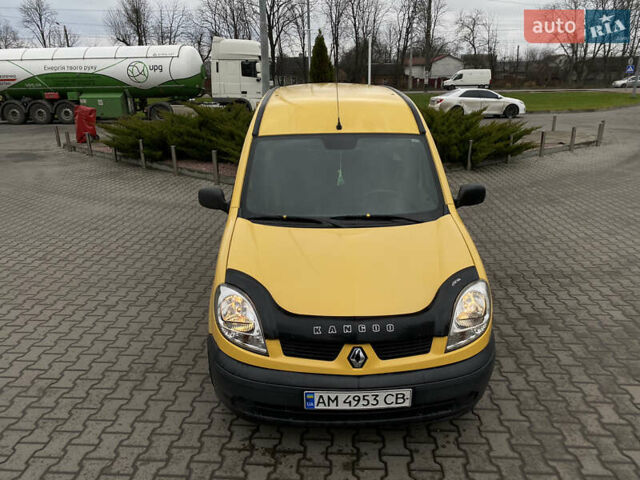 Жовтий Рено Кєнгу, об'ємом двигуна 1.46 л та пробігом 280 тис. км за 4199 $, фото 6 на Automoto.ua