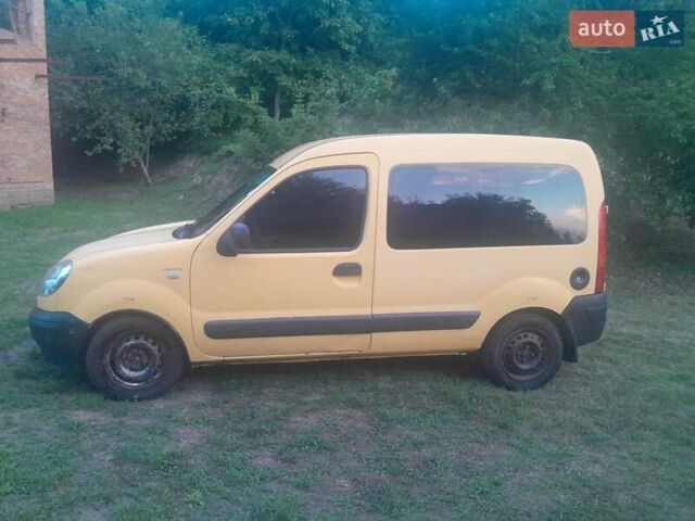 Жовтий Рено Кєнгу, об'ємом двигуна 1.5 л та пробігом 150 тис. км за 3800 $, фото 2 на Automoto.ua