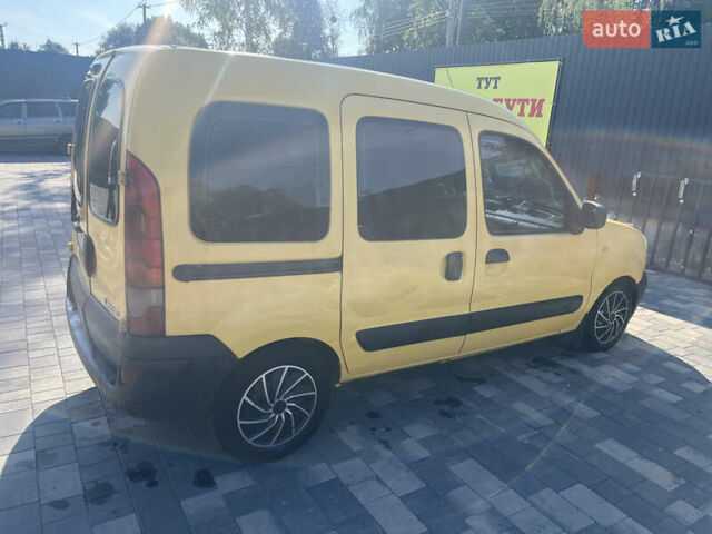 Жовтий Рено Кєнгу, об'ємом двигуна 1.46 л та пробігом 270 тис. км за 3300 $, фото 5 на Automoto.ua