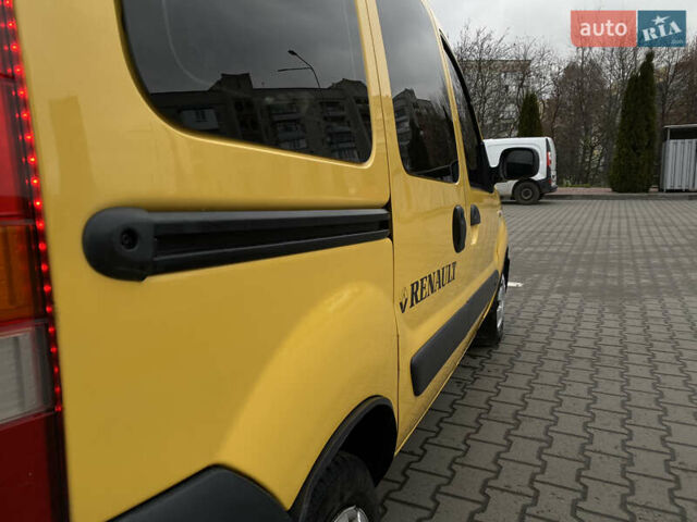 Жовтий Рено Кєнгу, об'ємом двигуна 1.46 л та пробігом 280 тис. км за 4199 $, фото 46 на Automoto.ua
