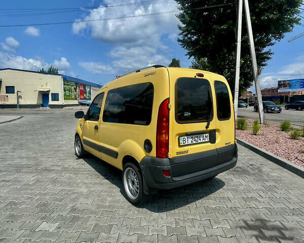 Желтый Рено Кенгу, объемом двигателя 1.5 л и пробегом 260 тыс. км за 4700 $, фото 4 на Automoto.ua