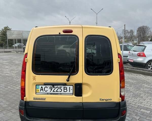 Жовтий Рено Кєнгу, об'ємом двигуна 1.46 л та пробігом 280 тис. км за 4999 $, фото 9 на Automoto.ua