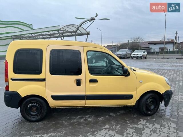 Жовтий Рено Кєнгу, об'ємом двигуна 1.46 л та пробігом 280 тис. км за 4999 $, фото 14 на Automoto.ua