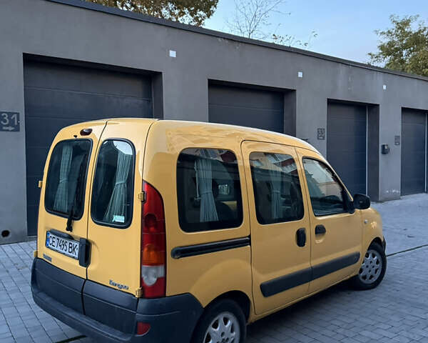 Рено Кєнгу 2007 у Каменце-Подольском на Automoto.ua Жовтий Рено Кєнгу, об'ємом двигуна 1.46 л та пробігом 325 тис. км за 3850 $, фото 5 на Automoto.ua