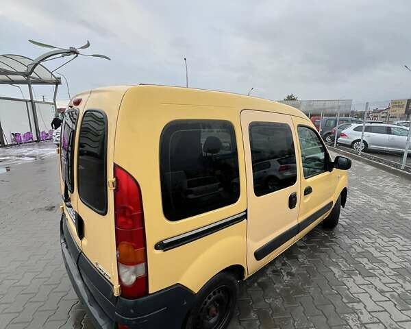 Жовтий Рено Кєнгу, об'ємом двигуна 1.46 л та пробігом 280 тис. км за 4999 $, фото 3 на Automoto.ua