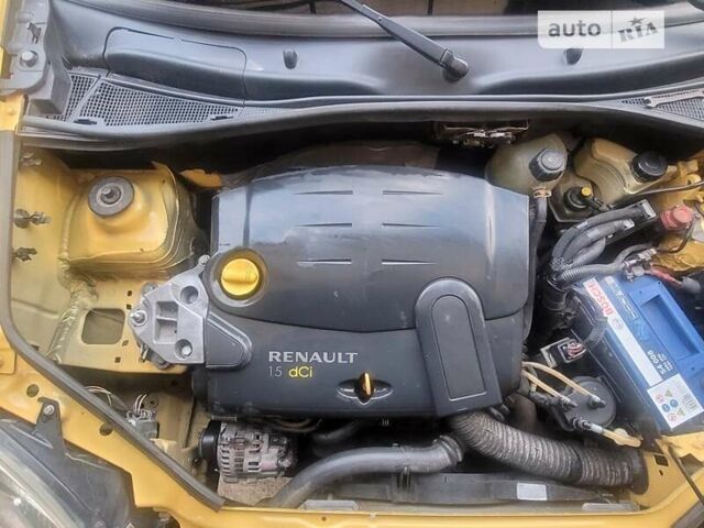 Жовтий Рено Кєнгу, об'ємом двигуна 1.5 л та пробігом 152 тис. км за 4000 $, фото 8 на Automoto.ua
