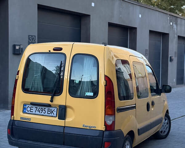 Рено Кєнгу 2007 у Каменце-Подольском на Automoto.ua Жовтий Рено Кєнгу, об'ємом двигуна 1.46 л та пробігом 325 тис. км за 3850 $, фото 6 на Automoto.ua