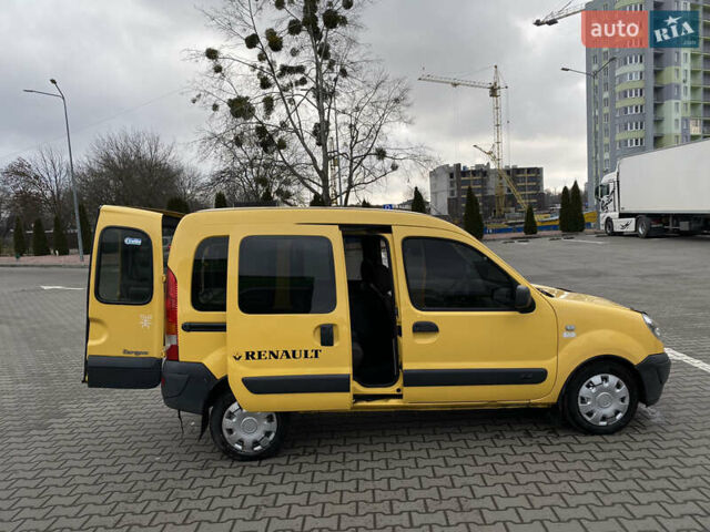 Жовтий Рено Кєнгу, об'ємом двигуна 1.46 л та пробігом 280 тис. км за 4199 $, фото 23 на Automoto.ua