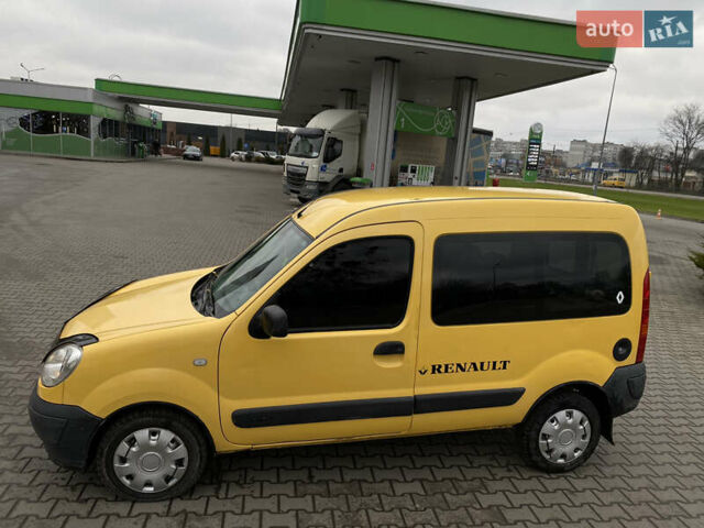 Жовтий Рено Кєнгу, об'ємом двигуна 1.46 л та пробігом 280 тис. км за 4199 $, фото 14 на Automoto.ua