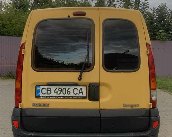 Жовтий Рено Кєнгу, об'ємом двигуна 1.5 л та пробігом 265 тис. км за 4000 $, фото 1 на Automoto.ua