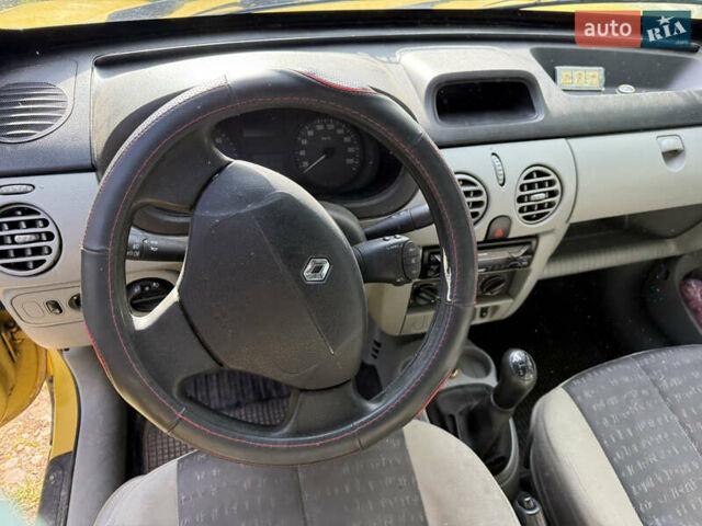Жовтий Рено Кєнгу, об'ємом двигуна 1.46 л та пробігом 320 тис. км за 3200 $, фото 8 на Automoto.ua