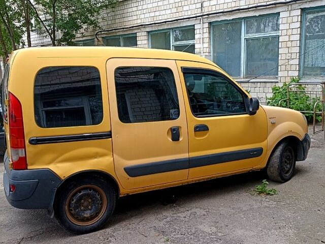 Жовтий Рено Кєнгу, об'ємом двигуна 1.5 л та пробігом 250 тис. км за 3500 $, фото 3 на Automoto.ua