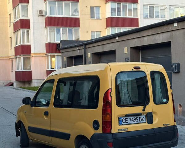 Рено Кєнгу 2007 у Каменце-Подольском на Automoto.ua Жовтий Рено Кєнгу, об'ємом двигуна 1.46 л та пробігом 325 тис. км за 3850 $, фото 7 на Automoto.ua