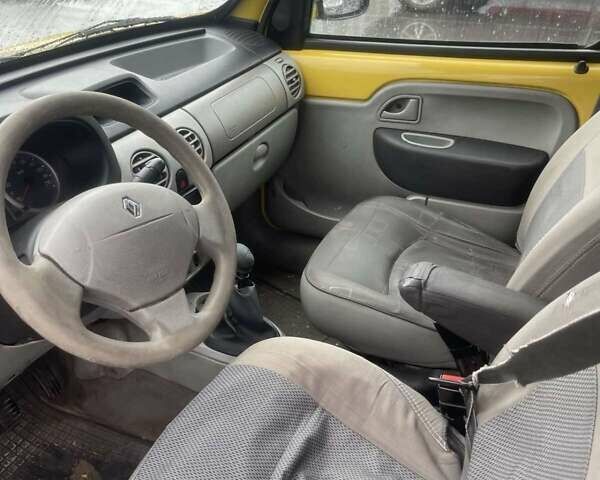 Жовтий Рено Кєнгу, об'ємом двигуна 1.39 л та пробігом 200 тис. км за 2400 $, фото 5 на Automoto.ua