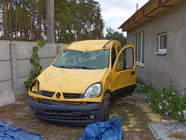 Желтый Рено Кенгу, объемом двигателя 1.5 л и пробегом 278 тыс. км за 1500 $, фото 2 на Automoto.ua