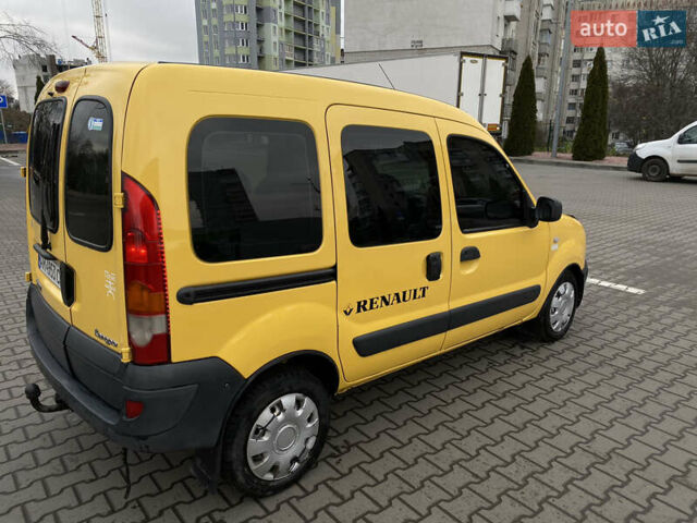 Жовтий Рено Кєнгу, об'ємом двигуна 1.46 л та пробігом 280 тис. км за 4199 $, фото 49 на Automoto.ua