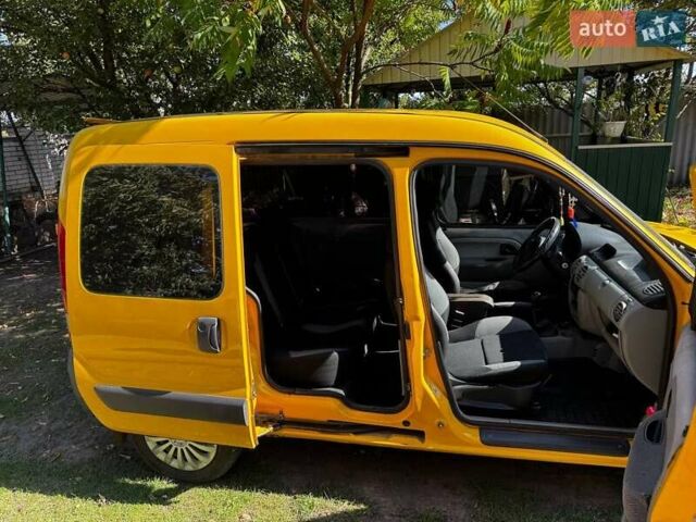 Жовтий Рено Кєнгу, об'ємом двигуна 1.46 л та пробігом 232 тис. км за 4300 $, фото 6 на Automoto.ua