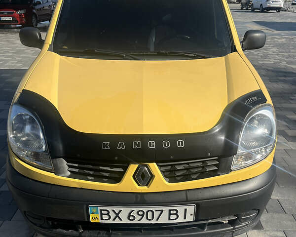 Жовтий Рено Кєнгу, об'ємом двигуна 1.46 л та пробігом 270 тис. км за 3300 $, фото 1 на Automoto.ua