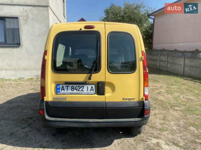 Жовтий Рено Кєнгу, об'ємом двигуна 1.5 л та пробігом 295 тис. км за 3400 $, фото 11 на Automoto.ua