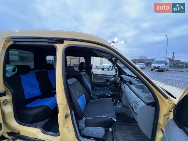 Жовтий Рено Кєнгу, об'ємом двигуна 1.46 л та пробігом 280 тис. км за 4999 $, фото 25 на Automoto.ua