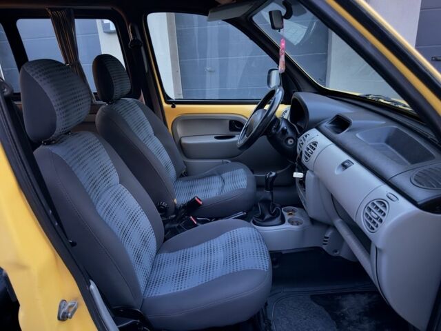 Рено Кєнгу 2007 у Каменце-Подольском на Automoto.ua Жовтий Рено Кєнгу, об'ємом двигуна 1.5 л та пробігом 320 тис. км за 3850 $, фото 6 на Automoto.ua