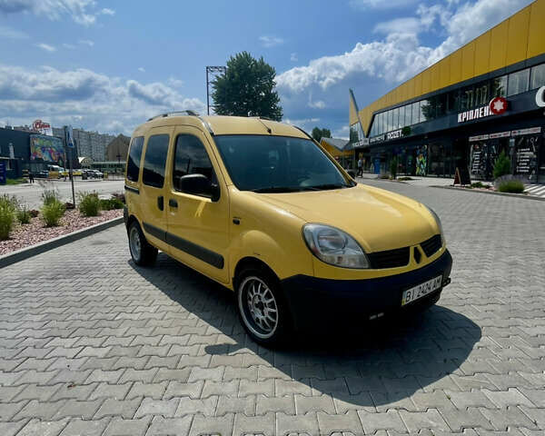 Желтый Рено Кенгу, объемом двигателя 1.5 л и пробегом 260 тыс. км за 4700 $, фото 7 на Automoto.ua