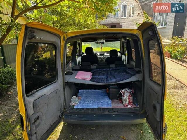 Жовтий Рено Кєнгу, об'ємом двигуна 1.46 л та пробігом 232 тис. км за 4300 $, фото 8 на Automoto.ua
