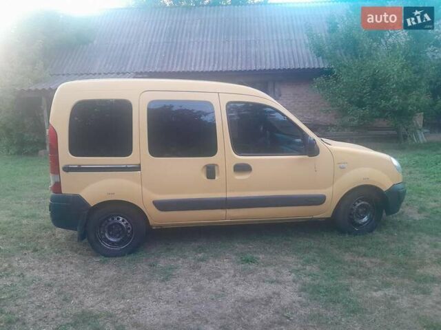 Жовтий Рено Кєнгу, об'ємом двигуна 1.5 л та пробігом 150 тис. км за 3800 $, фото 5 на Automoto.ua