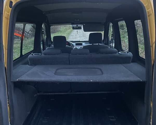 Жовтий Рено Кєнгу, об'ємом двигуна 1.46 л та пробігом 166 тис. км за 4500 $, фото 14 на Automoto.ua