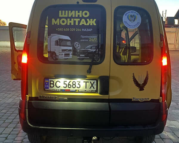 Рено Кенгу 2008 в Львове на Automoto.ua Желтый Рено Кенгу, объемом двигателя 1.46 л и пробегом 371 тыс. км за 3650 $, фото 12 на Automoto.ua