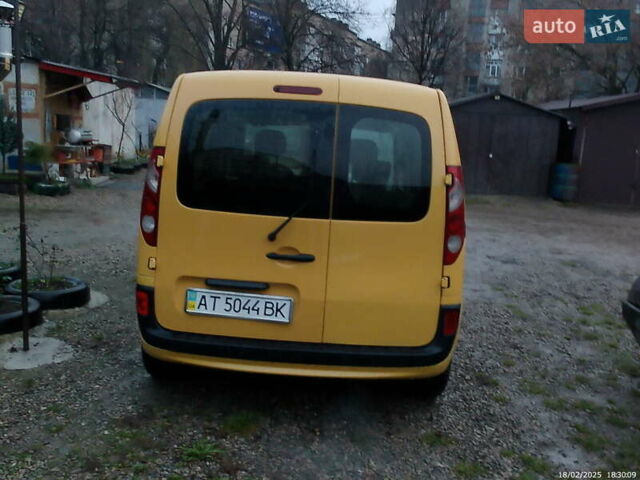 Жовтий Рено Кєнгу, об'ємом двигуна 1.46 л та пробігом 131 тис. км за 5900 $, фото 2 на Automoto.ua