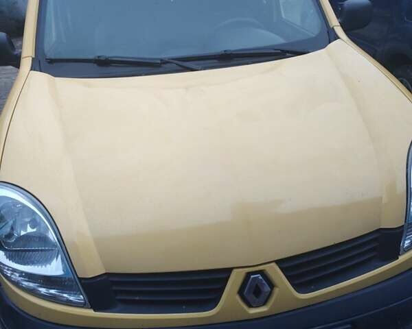 Желтый Рено Кенгу, объемом двигателя 1.46 л и пробегом 236 тыс. км за 3700 $, фото 6 на Automoto.ua