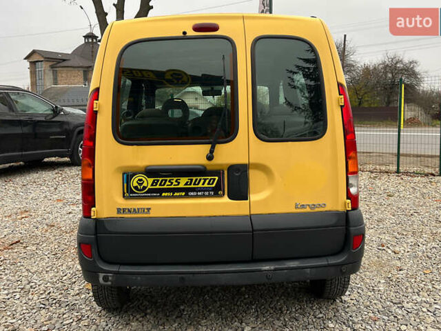 Жовтий Рено Кєнгу, об'ємом двигуна 1.46 л та пробігом 175 тис. км за 4999 $, фото 3 на Automoto.ua