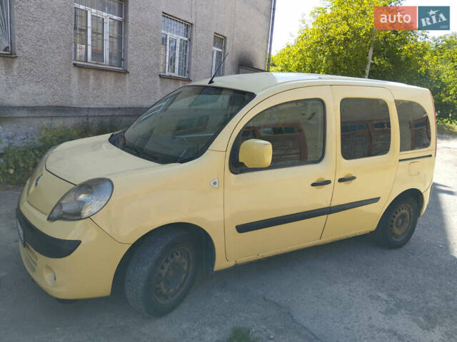 Желтый Рено Кенгу, объемом двигателя 1.5 л и пробегом 278 тыс. км за 5600 $, фото 12 на Automoto.ua