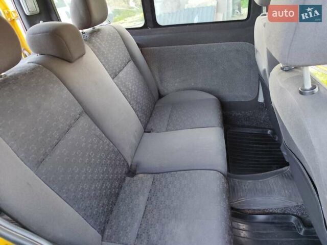 Желтый Рено Кенгу, объемом двигателя 1.5 л и пробегом 205 тыс. км за 4500 $, фото 5 на Automoto.ua